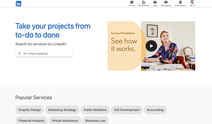 LinkedIn-Services-Marketplace