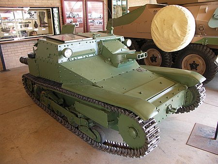 L3/35 Le plus petit char d'assaut